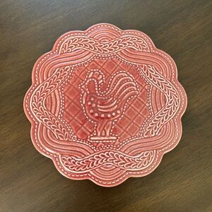 Longaberger Pottery Rooster Trivet